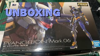 Unboxing RG Evangelion Mark06 [upl. by Zerk718]