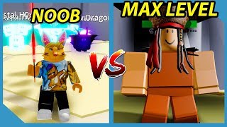 Noob VS Max Level Boss in Roblox Adventure Simulator [upl. by Acined709]