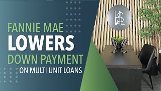 Fannie Mae New Minimum Down Payment  October 2023 [upl. by Cestar]