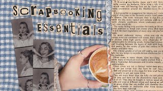 Musthave Scrapbooking Essentials To Get Started [upl. by Domph]