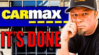 CARMAX IS DONE This Is The BEGINNING OF THE END [upl. by Nothgierc]