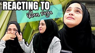 REACTING TO IKLAN RAYA SEDIH [upl. by Rialc]