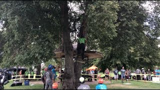 2017 International Society of Arboricultures Rocky Mountain Tree Climbing Competition [upl. by Olly]