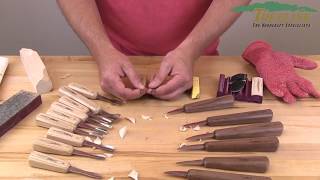 Basic Hand Carving Tools Explained [upl. by Belle]