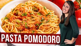 How to Make Pasta Pomodoro  The Stay At Home Chef [upl. by Imhskal54]