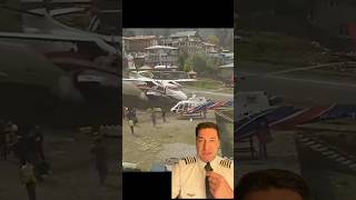 AVIÃO COLIDE COM HELICÓPTERO EM LUKLA aviation avgeek aviationlovers shortvideo shorts pilot [upl. by Walliw]