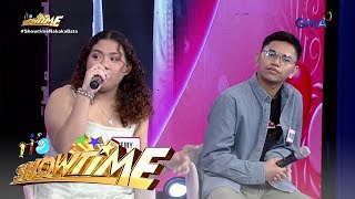 Ex ni Mackie pilitang gumigitna sa relasyon nila ni Emy  Its Showtime [upl. by Refinnaej]