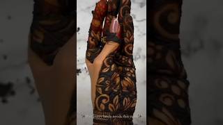 dark stion 😍😍mehandi designs shortsvideo [upl. by Lorain]