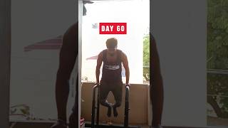 Day 60 of 75  Super Human Challenge  Consistency 🔥  calisthenics 75dayshardchallenge short [upl. by Antoni]