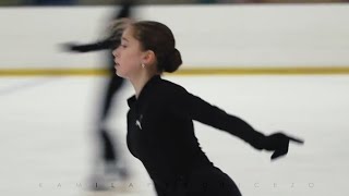 Kamila VALIEVA  ElegantShort Program 202122Training Version [upl. by Destinee]