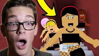 REACTING TO THE ODER 2  A ROBLOX HORROR MOVIE [upl. by Marj]