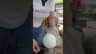 Opening Coconuts fruit [upl. by Efron]