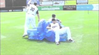 Somerset Patriots Baseball Players  On Field Promotional Funmov [upl. by Crenshaw]