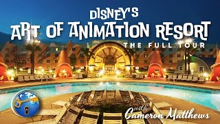 Disneys Art of Animation Resort  Complete Walt Disney World Resort Hotel Tour [upl. by Imailiv]