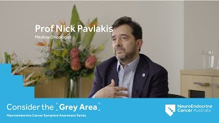 Neuroendocrine Cancer Symptoms Full Interview with Prof Nick Pavlakis [upl. by Gainer]