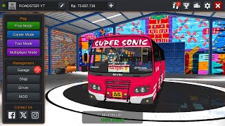 NEW KONDODY BUS MOD  BS4 CALISTA BUS MOD FOR BUS SIMULATOR INDONESIA  live kondodybus [upl. by Dionis]