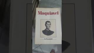 Maquiavel 🔛✅️ shorts Maquiavel reader book books booktube bookreading bookreview reading [upl. by Kelley]