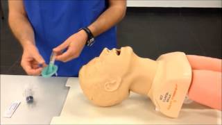 Laryngeal Mask Airway Insertion [upl. by Flavia]