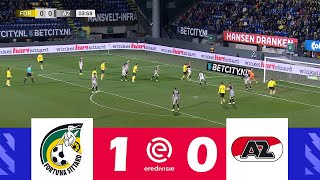 🔴LIVE Fortuna Sittard versus AZ Alkmaar  Eredivisie 202425  Wedstrijd live vandaag [upl. by Glassman]