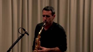 Megalania The Lizard Monster for solo tenor sax [upl. by Gnav]