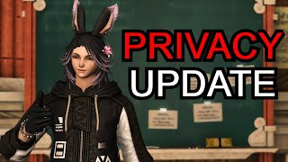 FFXIV Privacy Update in Dawntrail [upl. by Nosille]