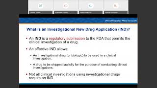 Investigational New Drug Workshop [upl. by Aliekat]