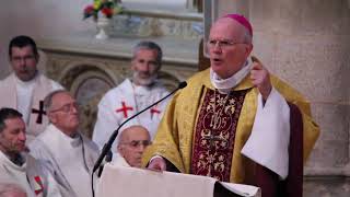 Homélie de Mgr James  Messe Chrismale lundi Saint  26 mars 2018 [upl. by Arhat]