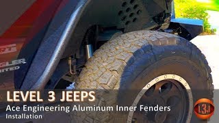 Ace Engineering Inner Fender Liners [upl. by Ijnek787]