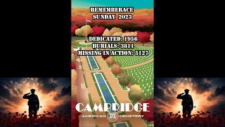 Meet up and Visit at the Cambridge American Cemetery amp Memorial 2023 [upl. by Murtagh]