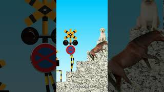 Railroad crossings falling into the river nains ajay shorts viralvideos shortfeed viralvideo [upl. by Plusch]