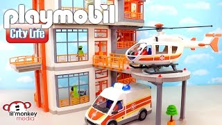 Massive Playmobil City Life Collection Childrens Hospital and 11 Addon Sets [upl. by Nawor]