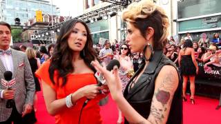 Dev at the 2011 MuchMusic Video Awards [upl. by Ahsaz]