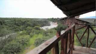 Awash Falls Lodge in Awash National Park Ethiopia [upl. by Oyr]