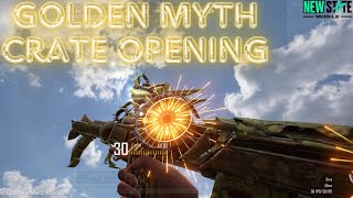 Golden Myth Crate opening  New State Mobile [upl. by Chaim]