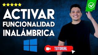 Cómo ACTIVAR FUNCIONALIDAD INALÁMBRICA en Windows 111087  💻Windows no detecta el WiFi📶 [upl. by Amitarp]