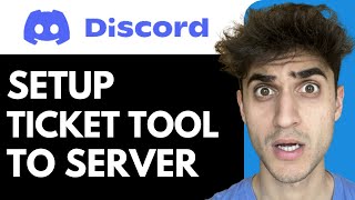 How to Setup Ticket Tool on your Discord Server [upl. by Nylahsoj]