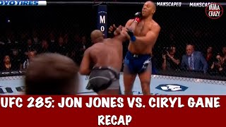 UFC 285 Jon Jones vs Ciryl Gane Recap [upl. by Josias]