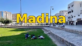 4k Madina tour  Driving to Masjid Nabvi from Taibah University Madina  Favourite Madina [upl. by Kyriako356]