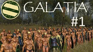 GALATIA Campaign  Total War ROME 2  Episode 1 [upl. by Waldack]