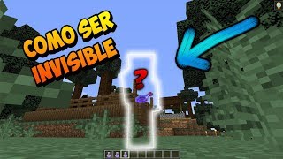 COMO HACER LA POCION DE INVISIBILIDAD MINECRAFT TUTORIAL [upl. by Nwahsar238]