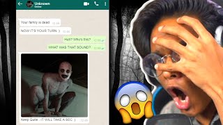 SCARIEST WHATSAPP CHATS EVER😨 [upl. by Annia]