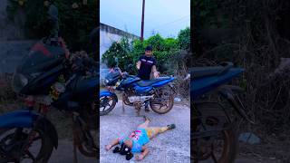 Misti Bike Se Gir Gaya 😱 mistihappylifestyle shorts viral trending shortvideo viralvideo [upl. by Elleved302]