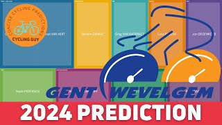 GENT WEVELGEM 2024  preview  favourites  prediction GW24 [upl. by Questa698]