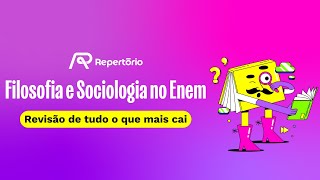 Tudo o que mais cai em Filosofia e Sociologia no Enem MARATONA 1º DIA ENEM [upl. by Anawd501]