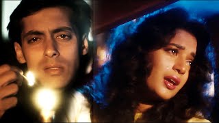 Jiye To Jiye Kaise Bin Aapke 💔  Saajan Song  Salman Khan  Madhuri Dixit  SPB Anuradha Paudwal [upl. by Eanrahs9]