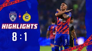 HIGHLIGHTS JOHOR DARUL TAZIM 81 PERAK l PIALA MALAYSIA 2023 [upl. by Analem]