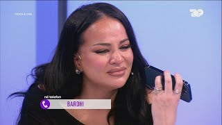 Bardhi telefonon LIVE Sarën ajo shpërthen në lot  Goca amp Gra [upl. by Leoine]