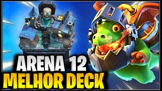 MELHORES DECKS PARA ARENA 12  CIDADE ASSOMBRADA NO CLASH ROYALE [upl. by Maryjo]