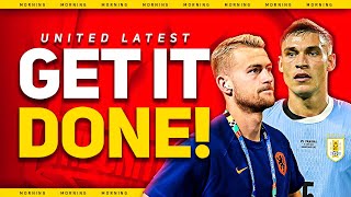 SIGN De Ligt amp Ugarte NOW Ten Hag TRANSFER Message Man Utd Transfer News [upl. by Mandy52]