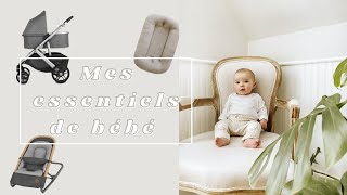 Mes essentiels de bébé allaitement dodo soins bébé sortie [upl. by Aihsekel]